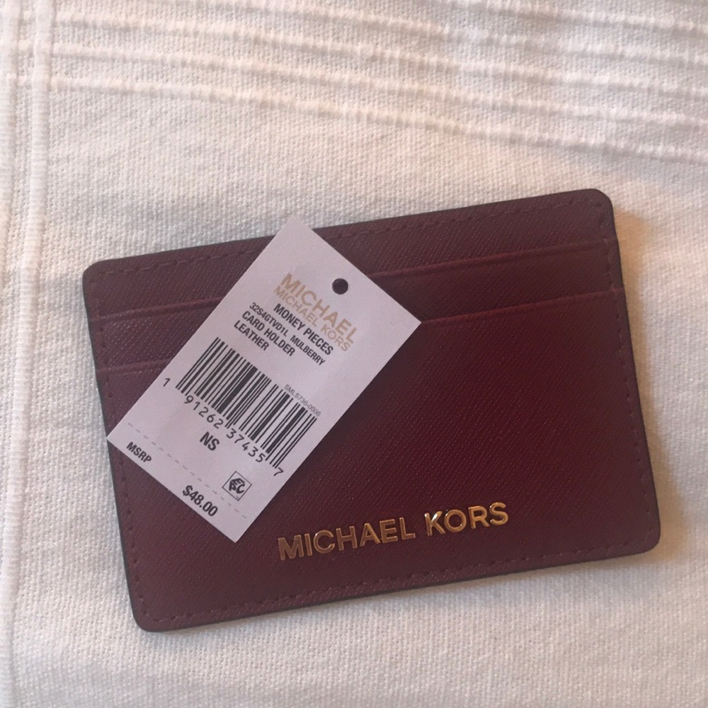 Michael Michael kors card holder wallet